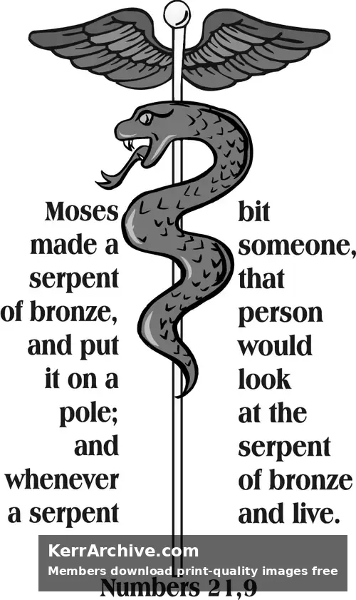 Year B Lent Fourth Sunday (grayscale)