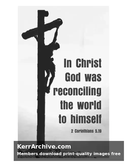 Year C Lent Four Sunday — 2 Corinthians 5:10 (grayscale)