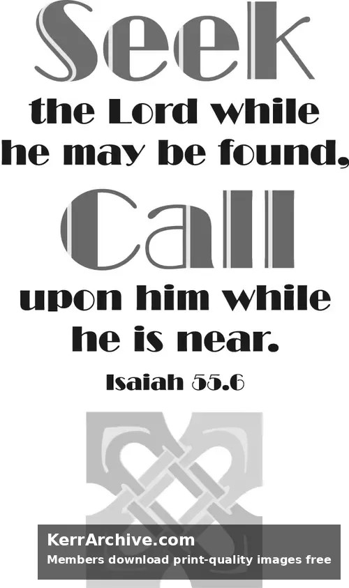 Year C Lent Third Sunday (grayscale)