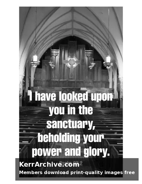 Year C Lent Sunday — Psalms 63:2 (grayscale)