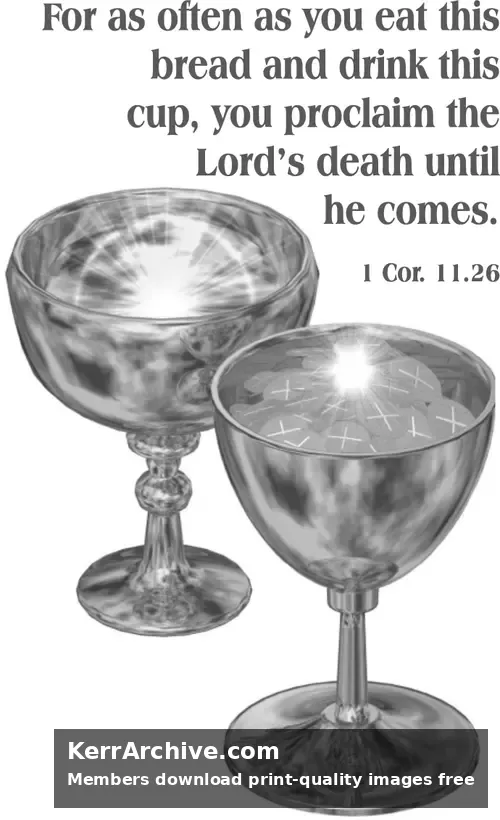 Year B Holy Week Maundy Thursday (grayscale)