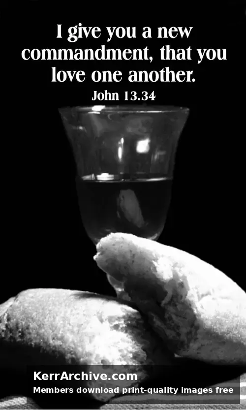 Maundy Thursday B (grayscale)