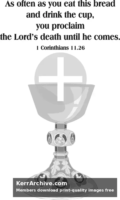 Year C Holy Week Maundy Thursday (grayscale)