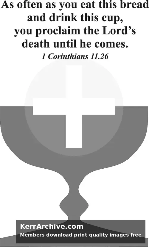 Year C Holy Week Maundy Thursday (grayscale)