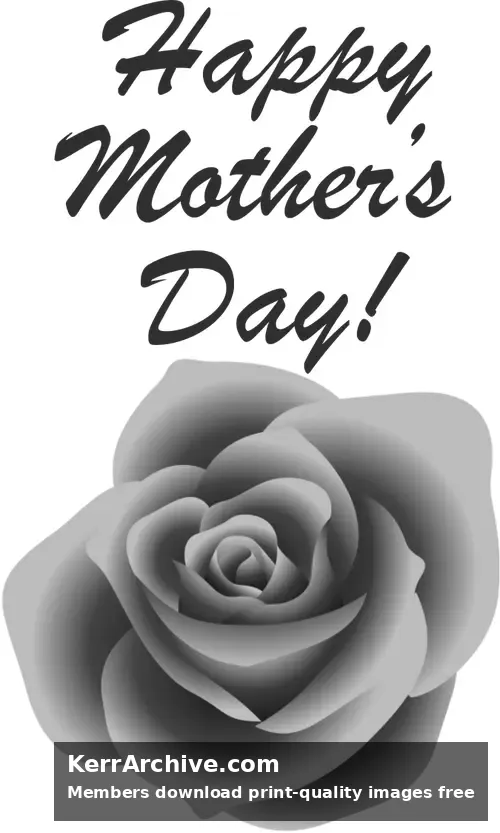 Mother's Day — Proverbs 31:10-31 (grayscale)