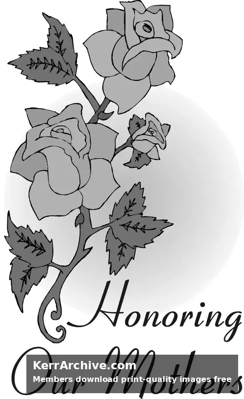 Mothers Day (grayscale)
