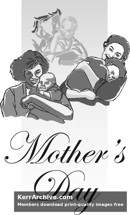 Mothers Day (grayscale)