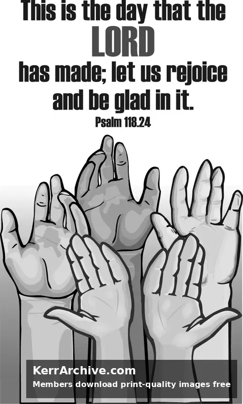 Year C Lent Palm/Passion Sunday (grayscale)