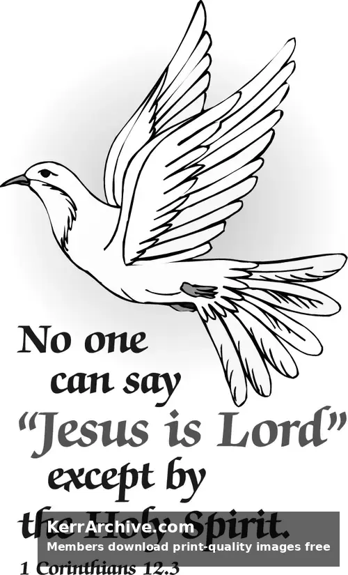 Year A Easter Pentecost Sunday (grayscale)