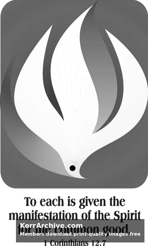 Year A Easter Pentecost Sunday (grayscale)