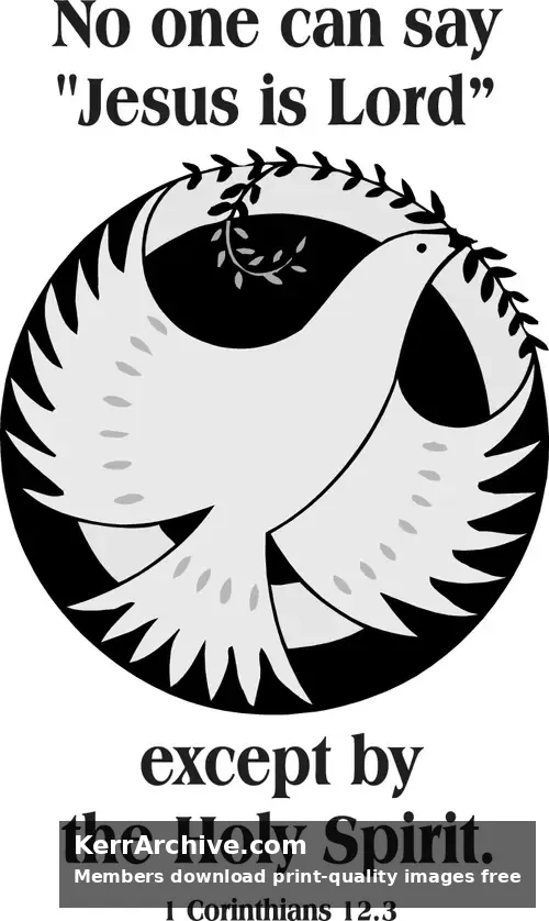 Year A Easter Pentecost Sunday (grayscale)