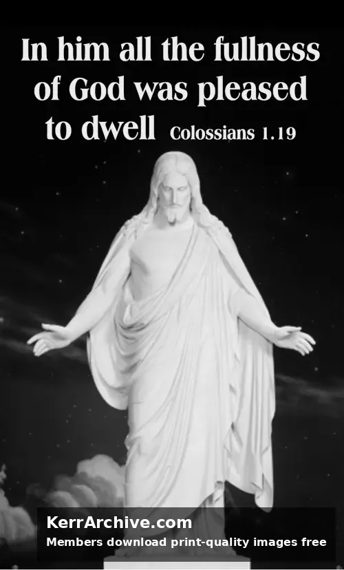 Year C After Pentecost Proper 11 — Colossians 1:19 (grayscale)