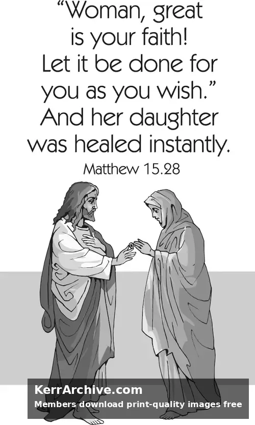 Year A After Pentecost Proper 15 (grayscale)