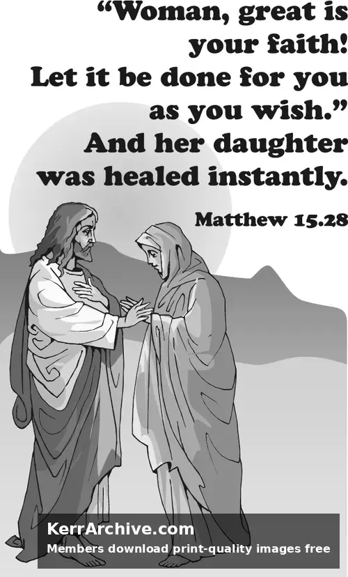 Year A After Pentecost Proper 15 (grayscale)