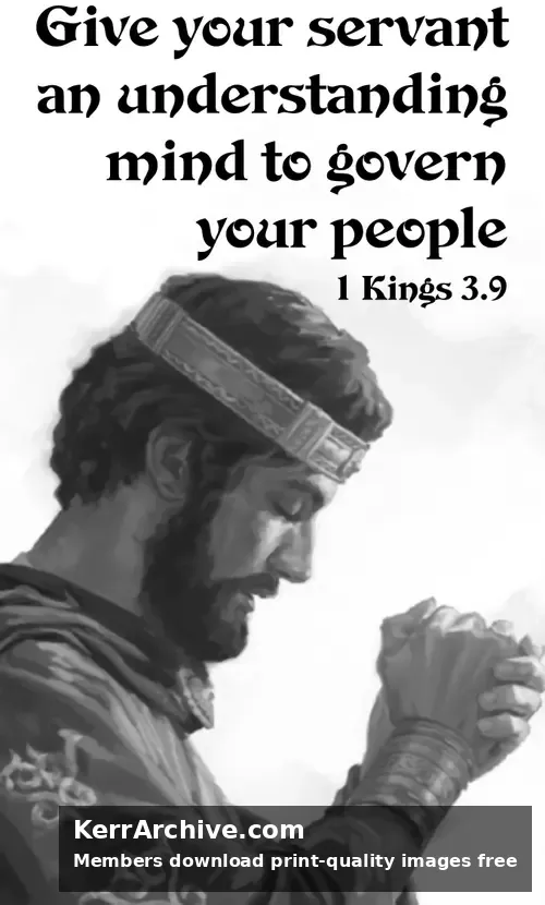 Year B After Pentecost Proper 15 — 2 Kings 3:9 (grayscale)