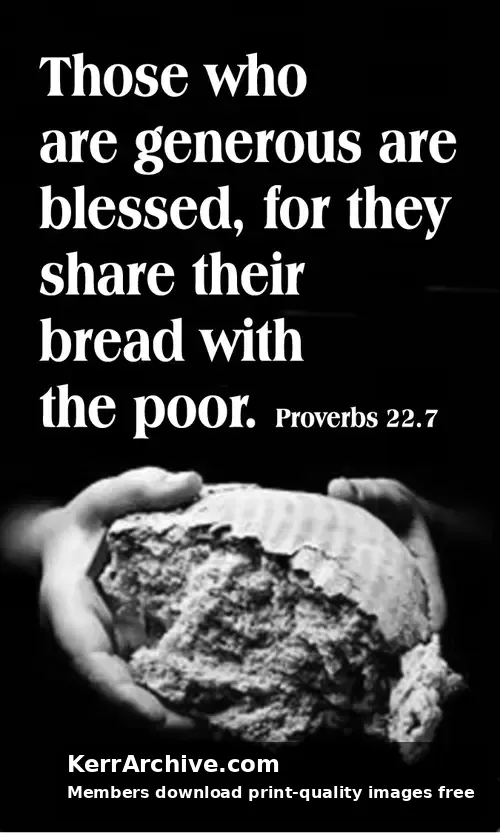 Year B After Pentecost Proper 18 — Proverbs 22:7 (grayscale)