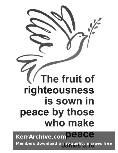 Year B After Pentecost Proper 20 — James 3:18 (grayscale)