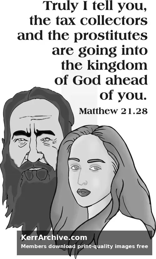 Year A After Pentecost Proper 21 (grayscale)