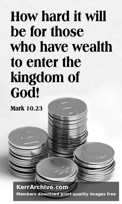 Year B After Pentecost Proper 23 — Mark 10:23 (grayscale)