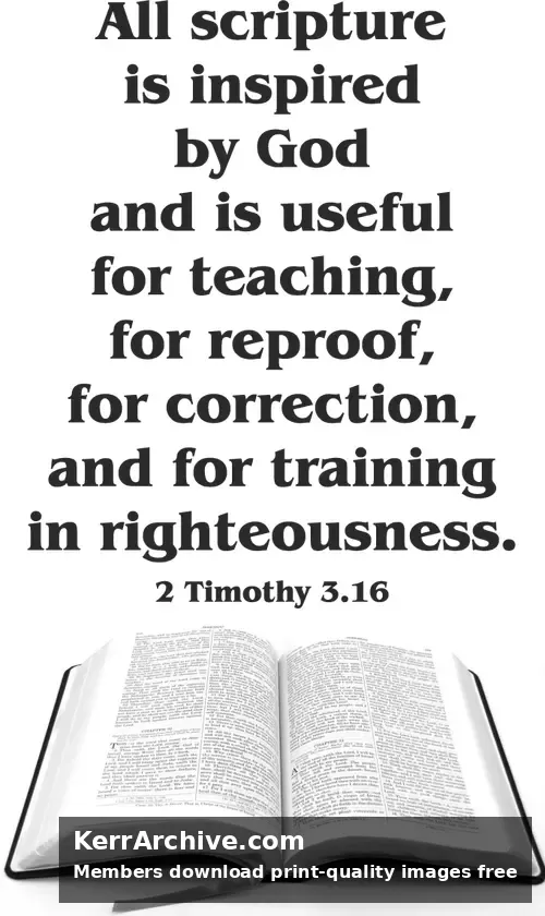 Year C After Pentecost Proper 24 — 2 Timothy 3:16 (grayscale)