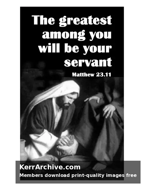 Year A After Pentecost Proper 26 — Matthew 23:11 (grayscale)