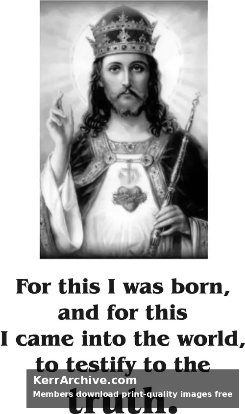 Year B After Pentecost Reign of Christ (Proper 29) (grayscale)