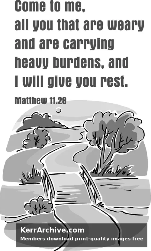 Year A After Pentecost Proper 9 (grayscale)