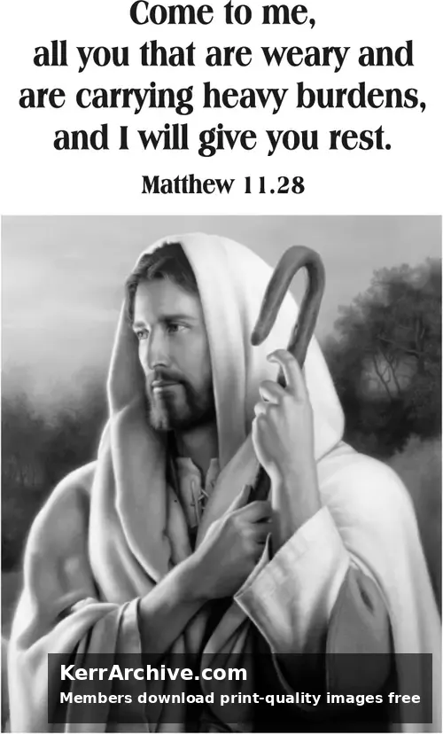 Year A After Pentecost Proper 9 (grayscale)