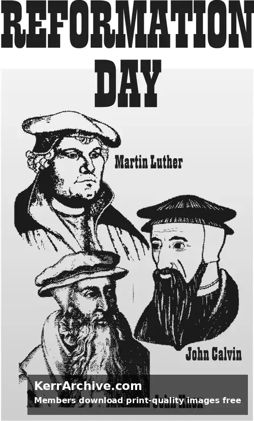 Reformation Day (grayscale)