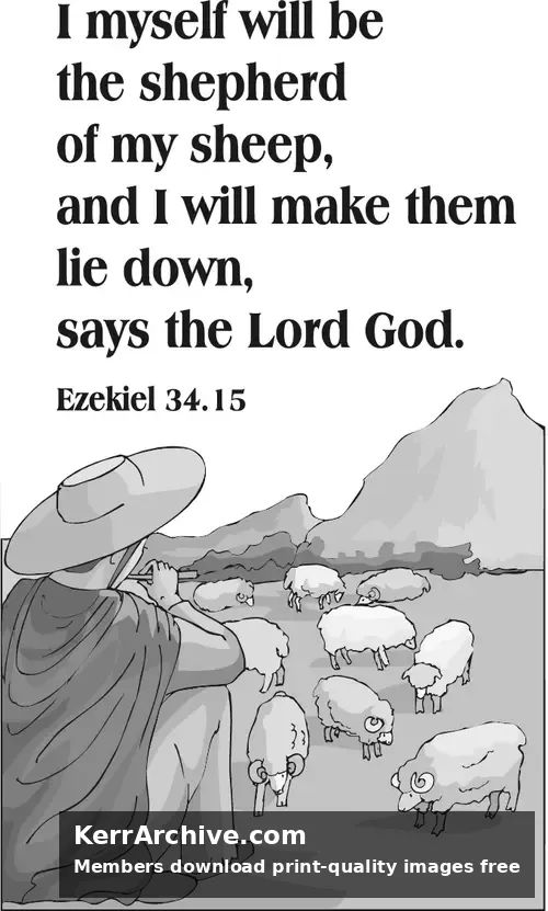 Year A After Pentecost Reign of Christ (Proper 29) (grayscale)