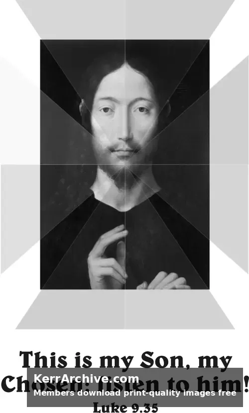 Year C Epiphany Transfiguration Sunday (grayscale)