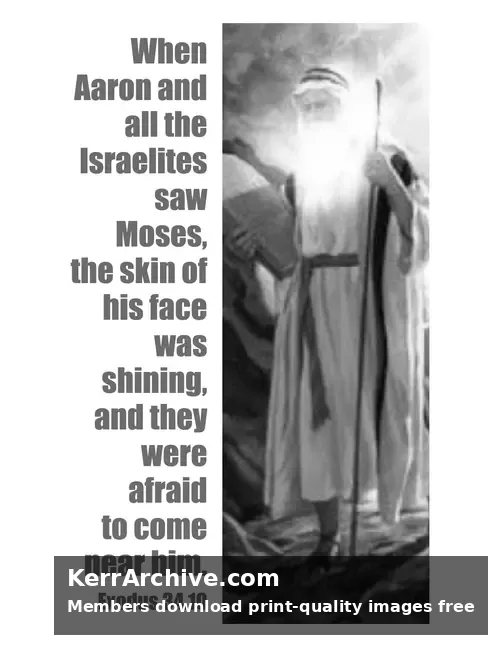 TransfigurationSunday — Exodus 34:10 (grayscale)