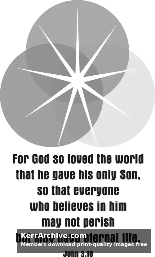 Year B After Pentecost Trinity Sunday (grayscale)