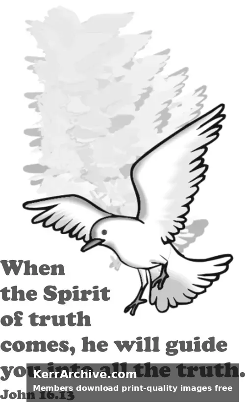 Year C After Pentecost Trinity Sunday (grayscale)