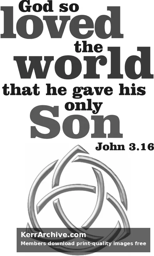 Year B After Pentecost Trinity Sunday (grayscale)