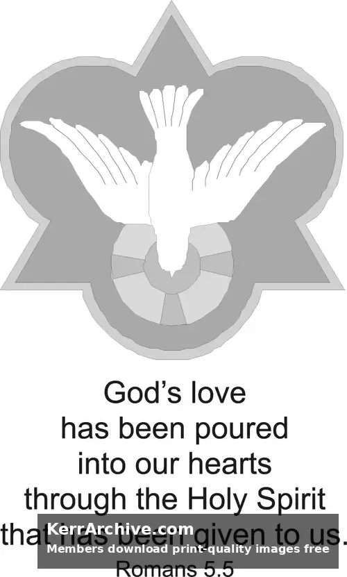 Year C After Pentecost Trinity Sunday (grayscale)