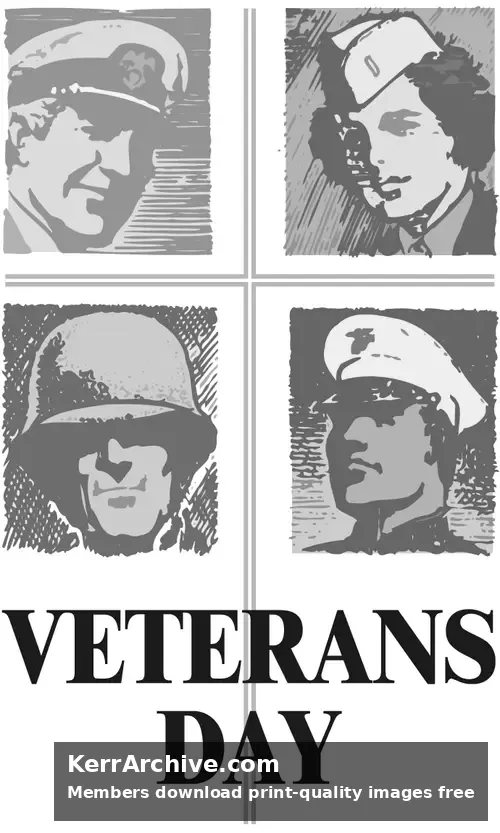 Veterans Day (grayscale)