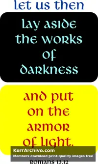 Year A Advent First Sunday — Romans 13:12