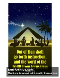 Year A Advent First Sunday — Isaiah 2:3