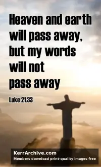 Year C Advent First Sunday — Luke 21:33
