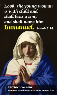 Year A Advent Four Sunday — Isaiah 7:14