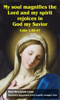 Advent Four Sunday — Luke 1:46 47