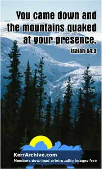 Year B Advent First Sunday