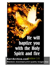 Year A Advent Second Sunday — Matthew 3:11