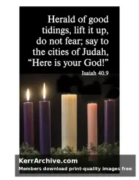 Year B Advent Second Sunday — Isaiah 40:9