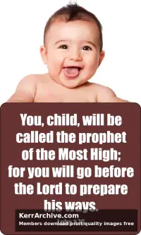 Advent Second Sunday — Luke 1:76