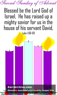 Year C Advent Second Sunday — Luke 1:68, 69