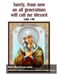 Advent Sunday — Luke 1:48
