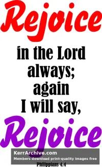 Year C Advent Sunday — Philippians 4:4