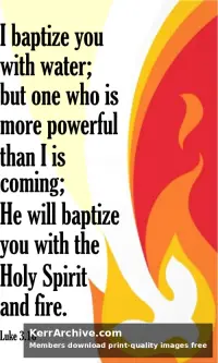 Year C Advent Sunday — Luke 3:16